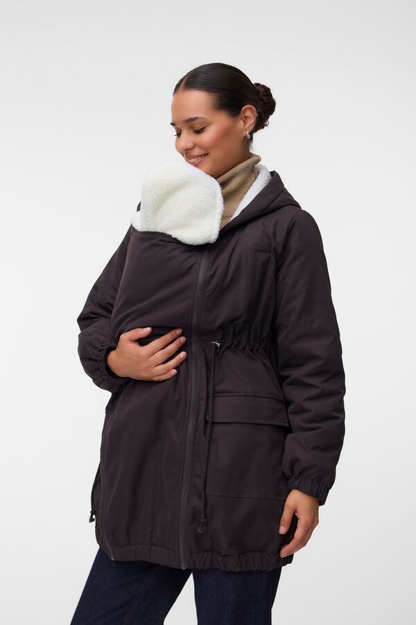 Mamalicious 3-in-1 maternity jacket nude
