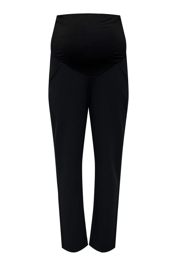 Only Maternity Pantal&oacute;n recto maternity negro