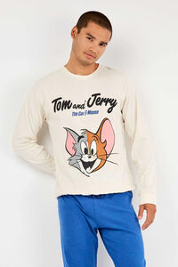 Gisela Conjunto pijama Tom & Jerry en punto interlock
