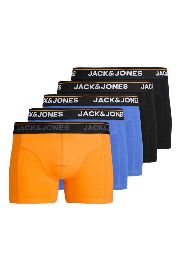 Jack & Jones Pack 5 boxers logo azul