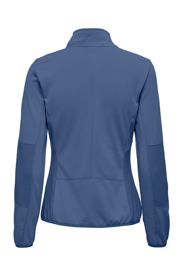 Only Play Technische Jacke mit Rollkragen und Rei&szlig;verschluss Rosa