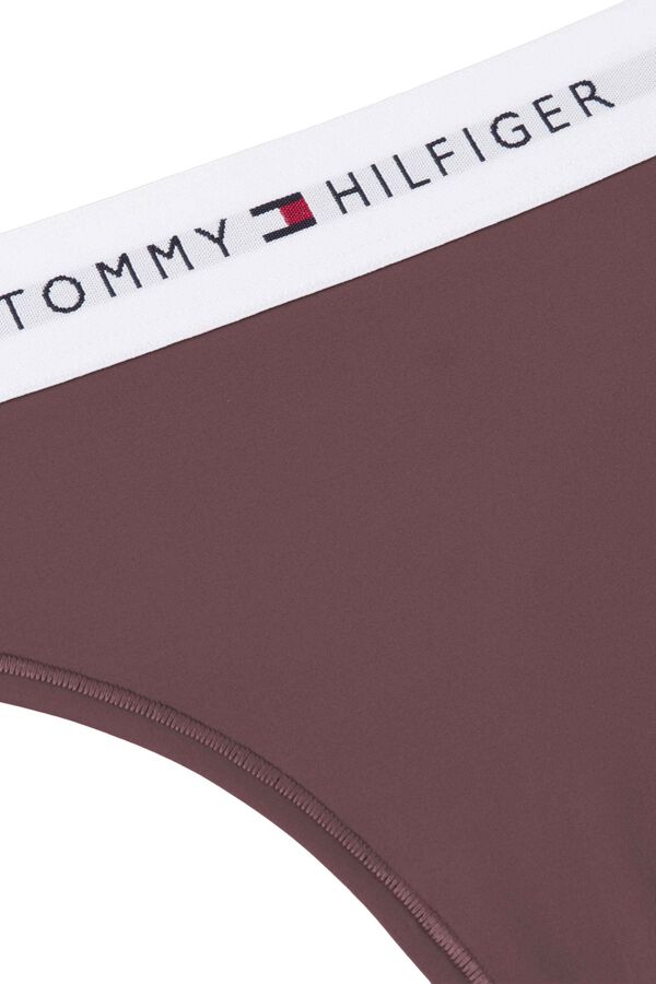 Tommy Underwear Tanga marr&oacute;n  nude