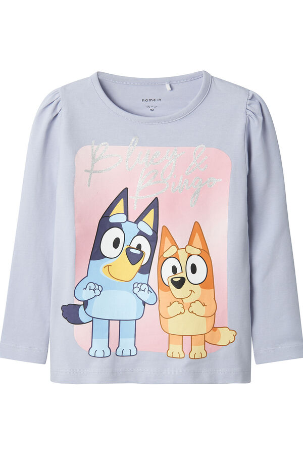 Name it Camiseta Bluey ni&ntilde;a azul