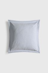 Textura Seersucker striped cushion case printed