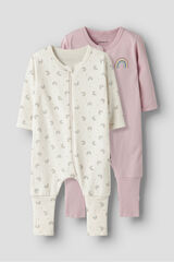 Name it Baby pajama set Weiß