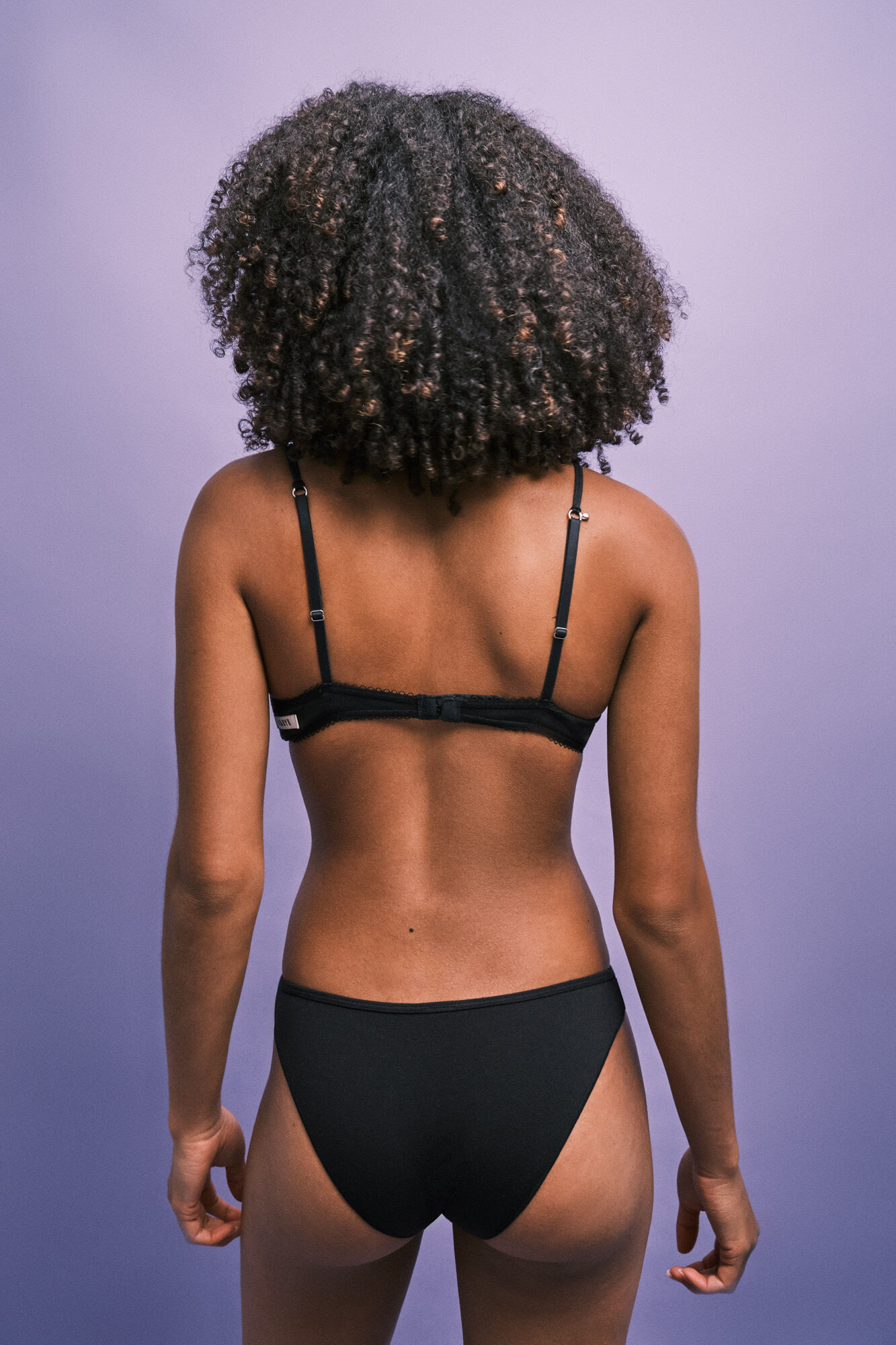 HI&BYE Blue 3-pack classic U-cut panties