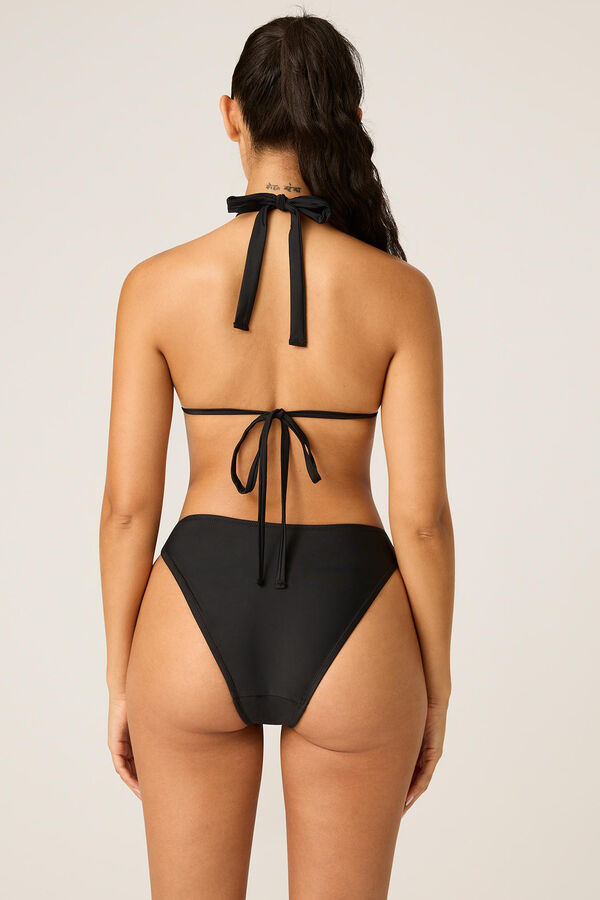 Womensecret Brazilian high waist Bikini panty  Crna