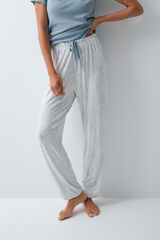 Women'secret Animal print cotton harem trousers white