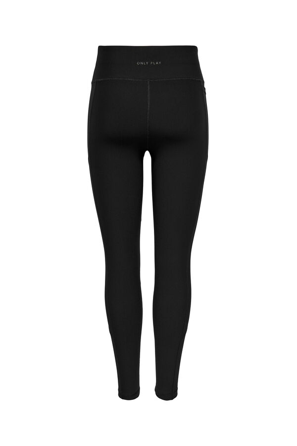 Womensecret Long stretch leggings fekete