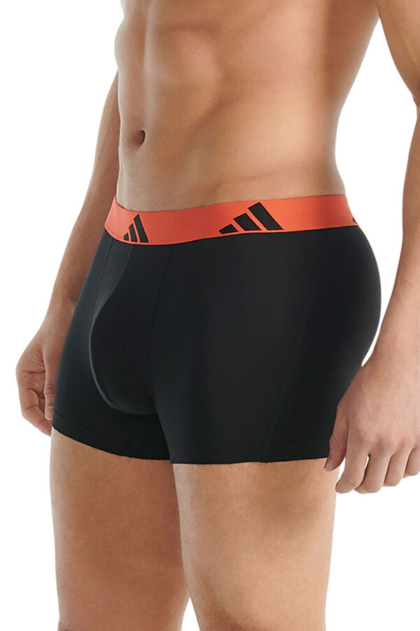 Adidas Pack of 3 Active Flex cotton boxers printed