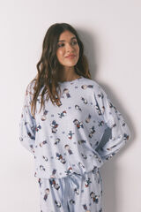 Women'secret Pijama largo Snoopy super soft estampado