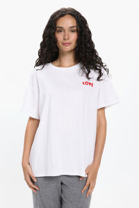 Pieces &Uuml;bergro&szlig;es T-Shirt