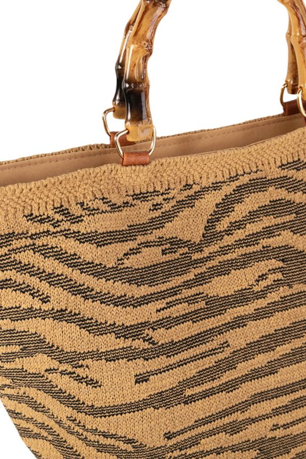 Kbas Mala de m&atilde;o em algod&atilde;o preto