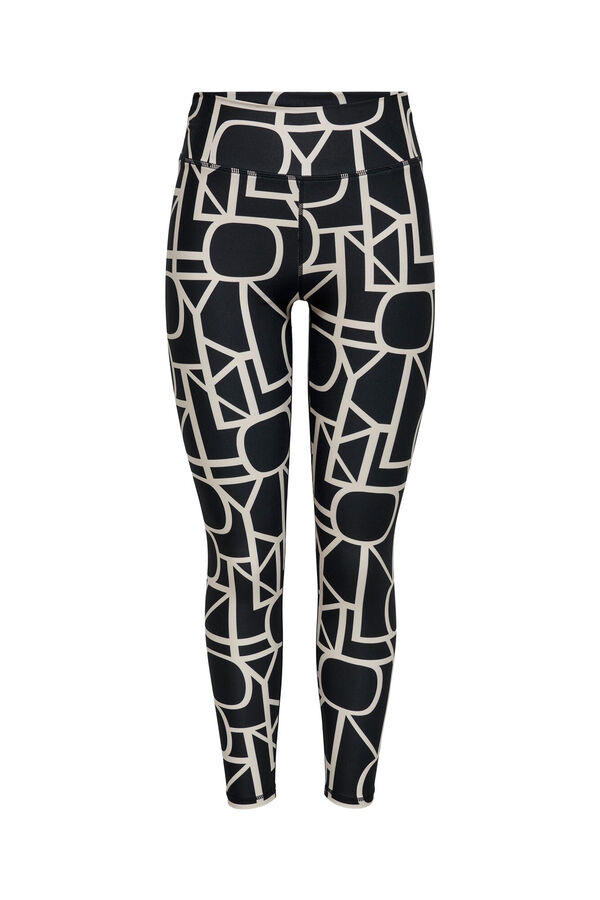 Only Play Leggins largo estampado skinny black