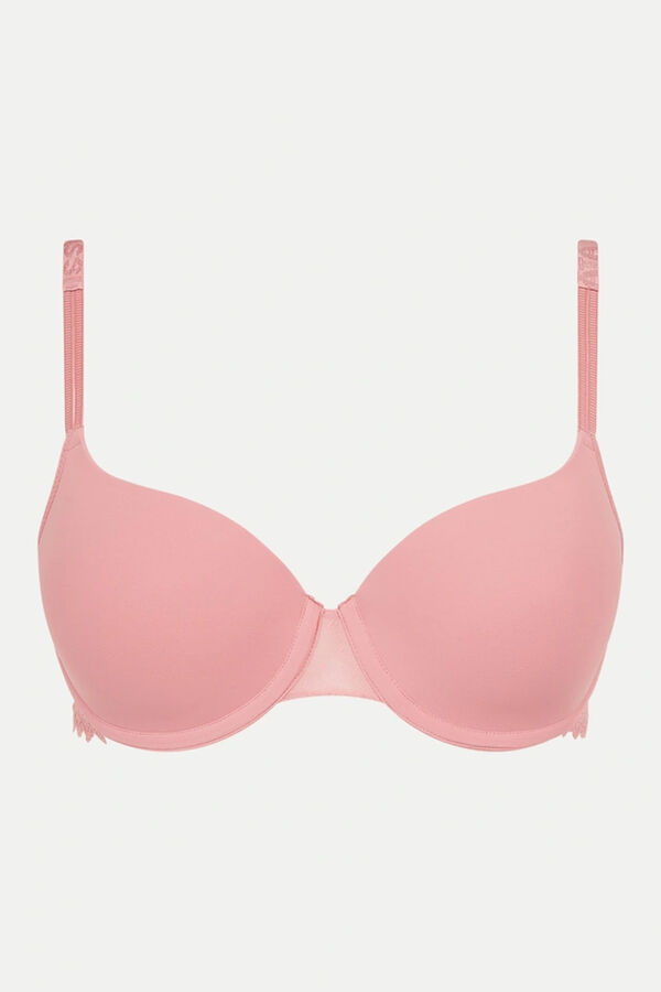 Womensecret Rodeo Preformed bra with high coverage bordeaux