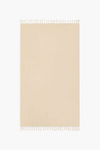 Calma House Toalla de playa Ola 100x180 Crudo