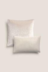 Womensecret Cotton velvet cushion cover beige