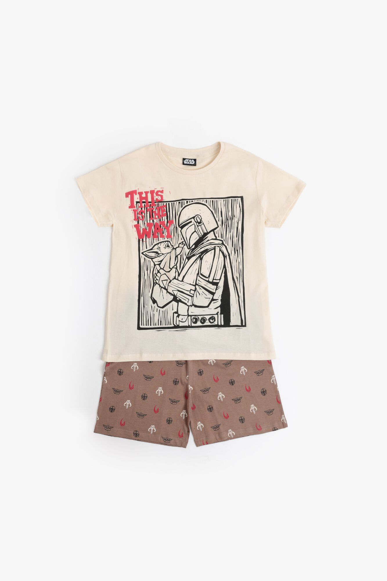 Admas Pijama corto mandalorian Grogu