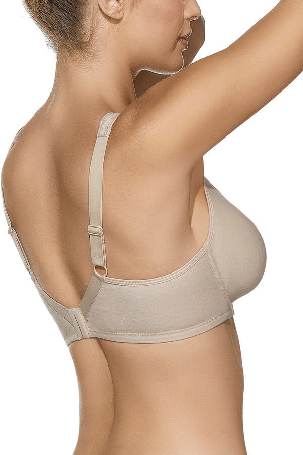 Selene Sujetador capacidad aros sin foam nude