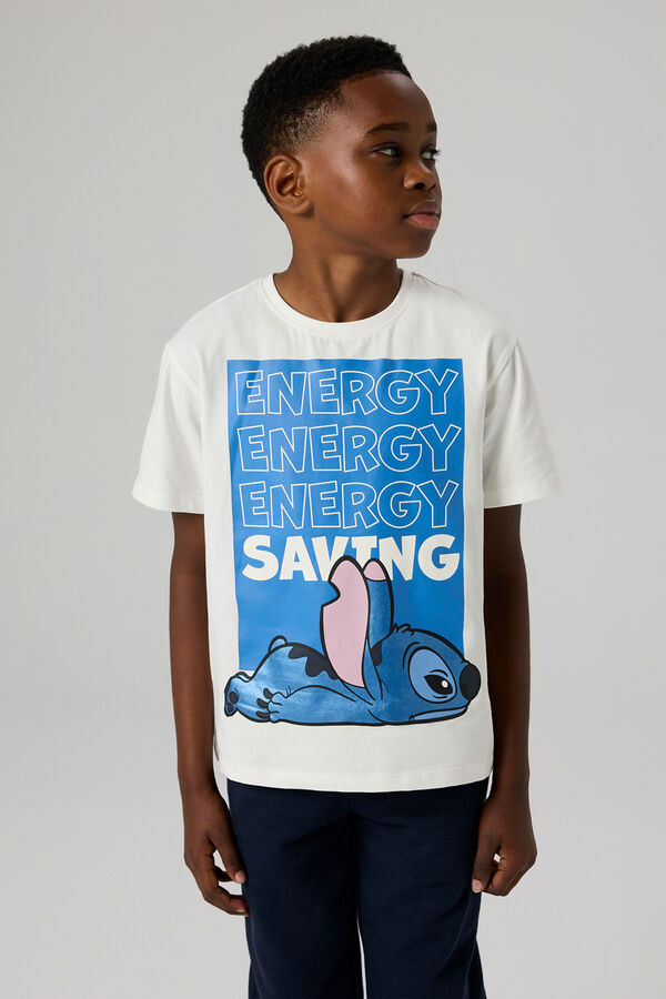 Name it Camiseta Stitch blanco