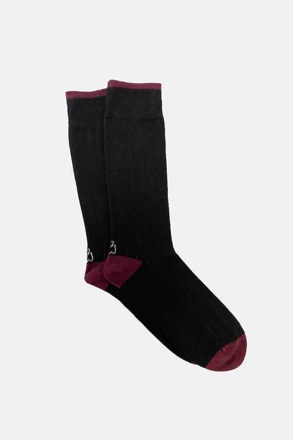 Womensecret Men's long socks fekete