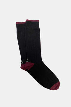 Womensecret Men's long socks noir