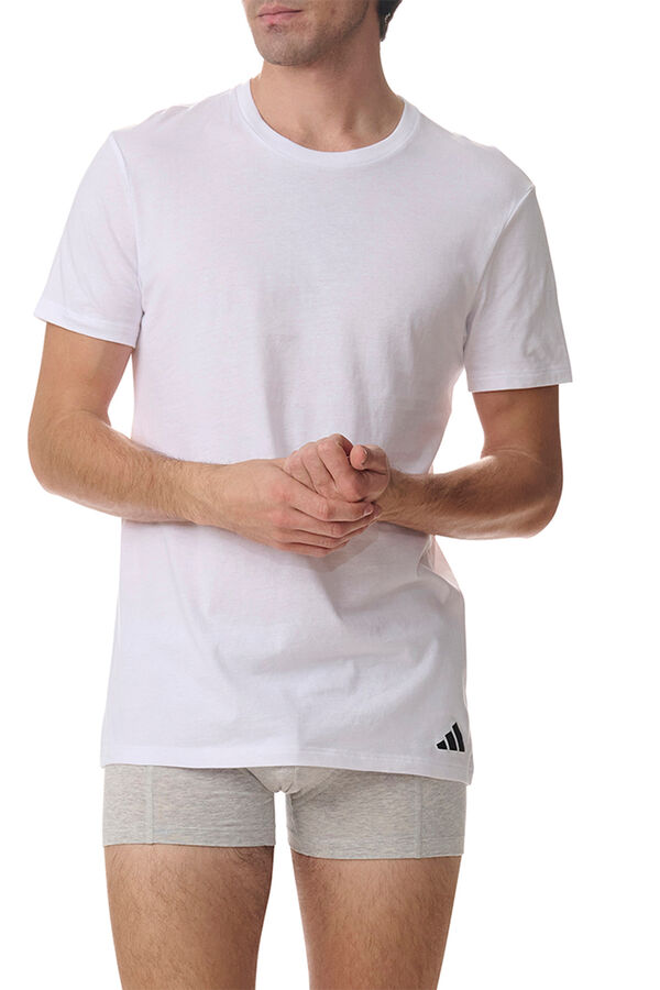 Adidas Pack of 3 Active Core cotton round neck -shirts  multicolour