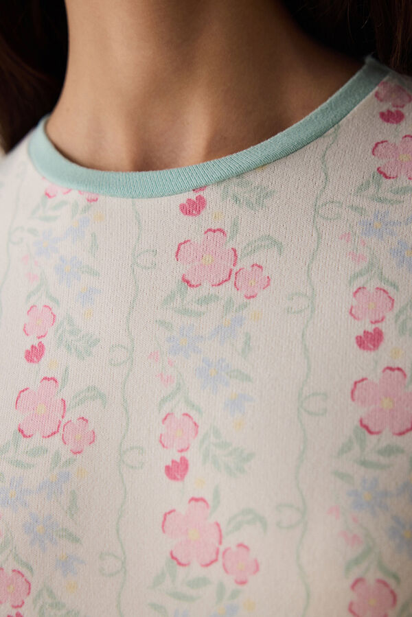 Penti Camiseta con flores bonitas estampado