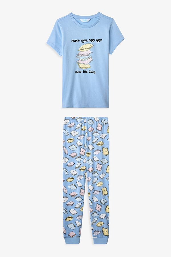 Penti Pijama infantil almohadas azul