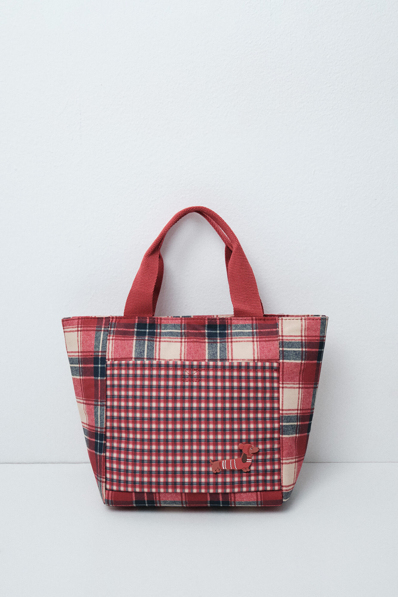 Women'secret Red plaid lunch bag