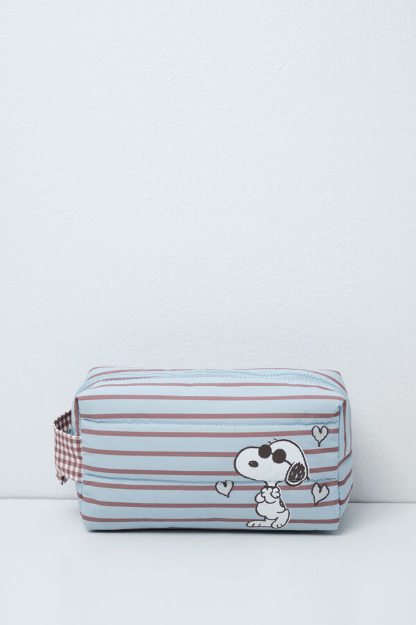 Women'secret Puffer Snoopy large vanity case printed