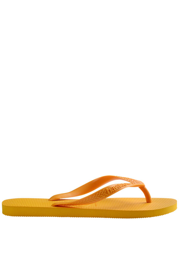 Havaianas Flip-Flops Hav. Gelbes Oberteil mit Print