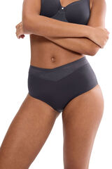 Triumph Cotton seamless high-waisted panty grey
