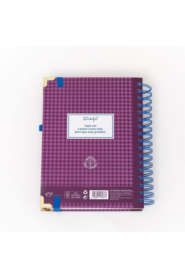 Mr. Wonderful Set de Agenda Office 2026 Diaria + boli - La vida es hoy estampado