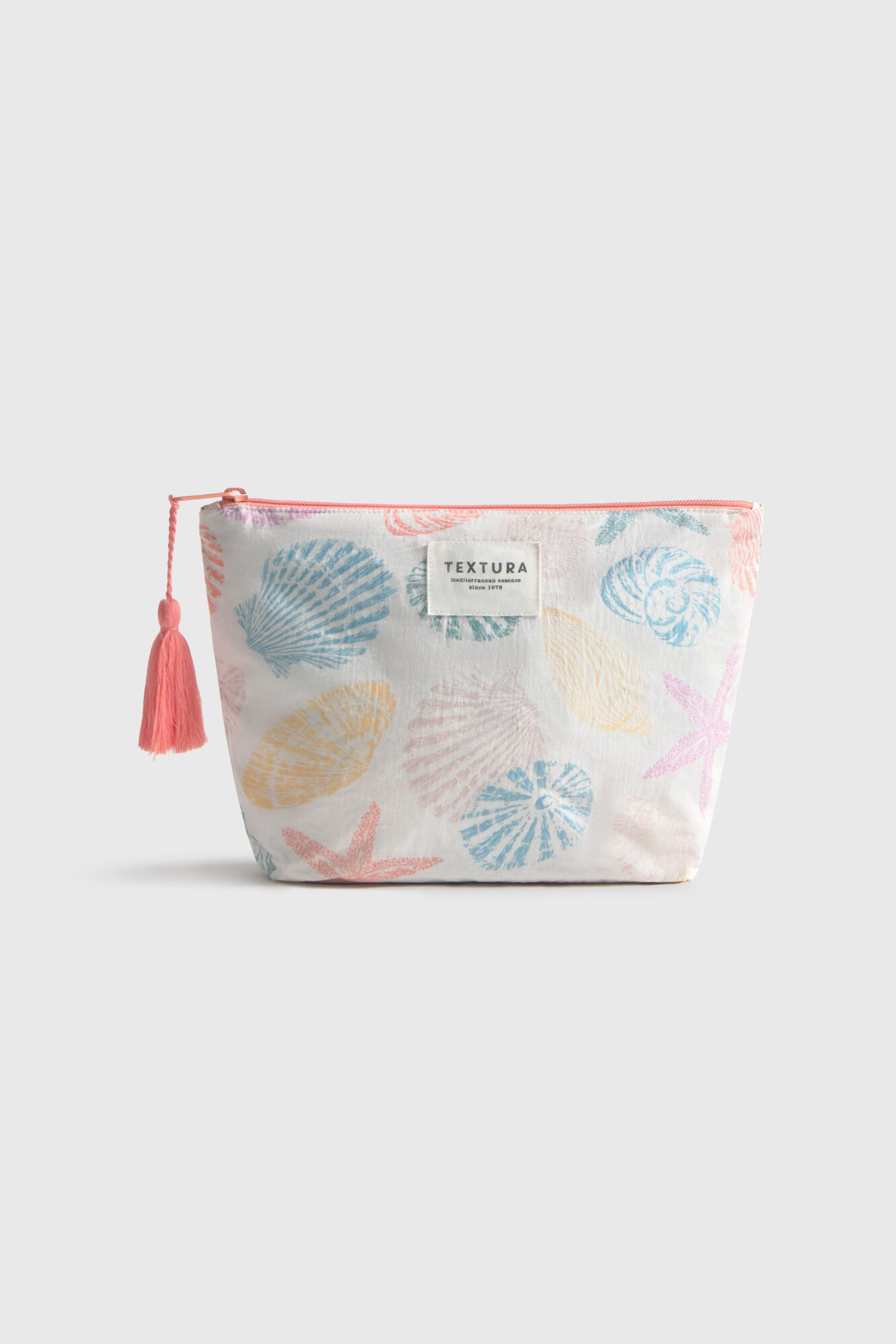 Textura Kulturbeutel aus Baumwolle Unterwasserwelt