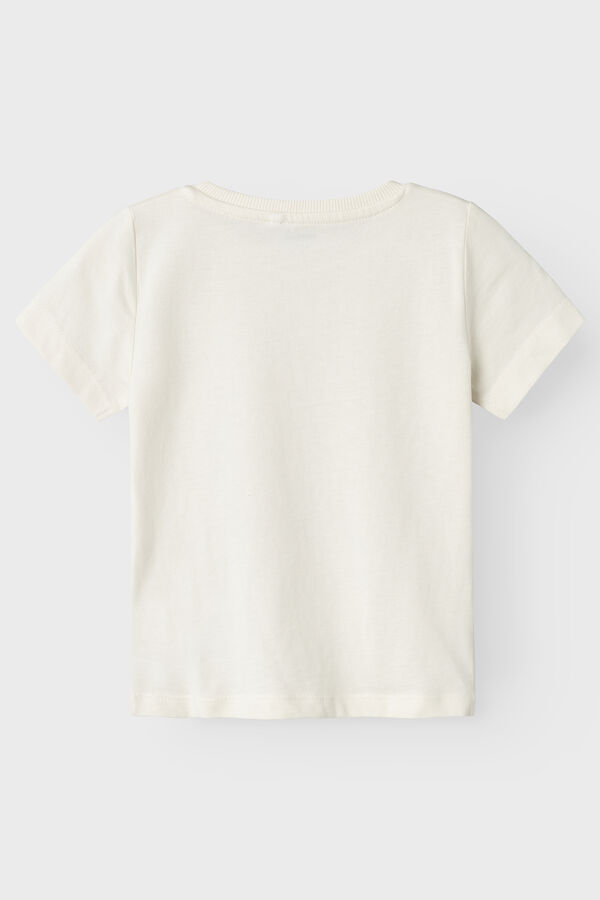 Womensecret Mädchen-T-Shirt Super Power Weiß
