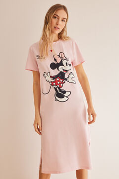 Womensecret - Nachthemd 100 % Baumwolle Minnie Rosa
