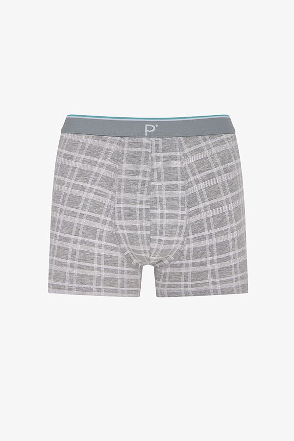 Penti Pack 3 boxers algod&oacute;n grises estampados estampado
