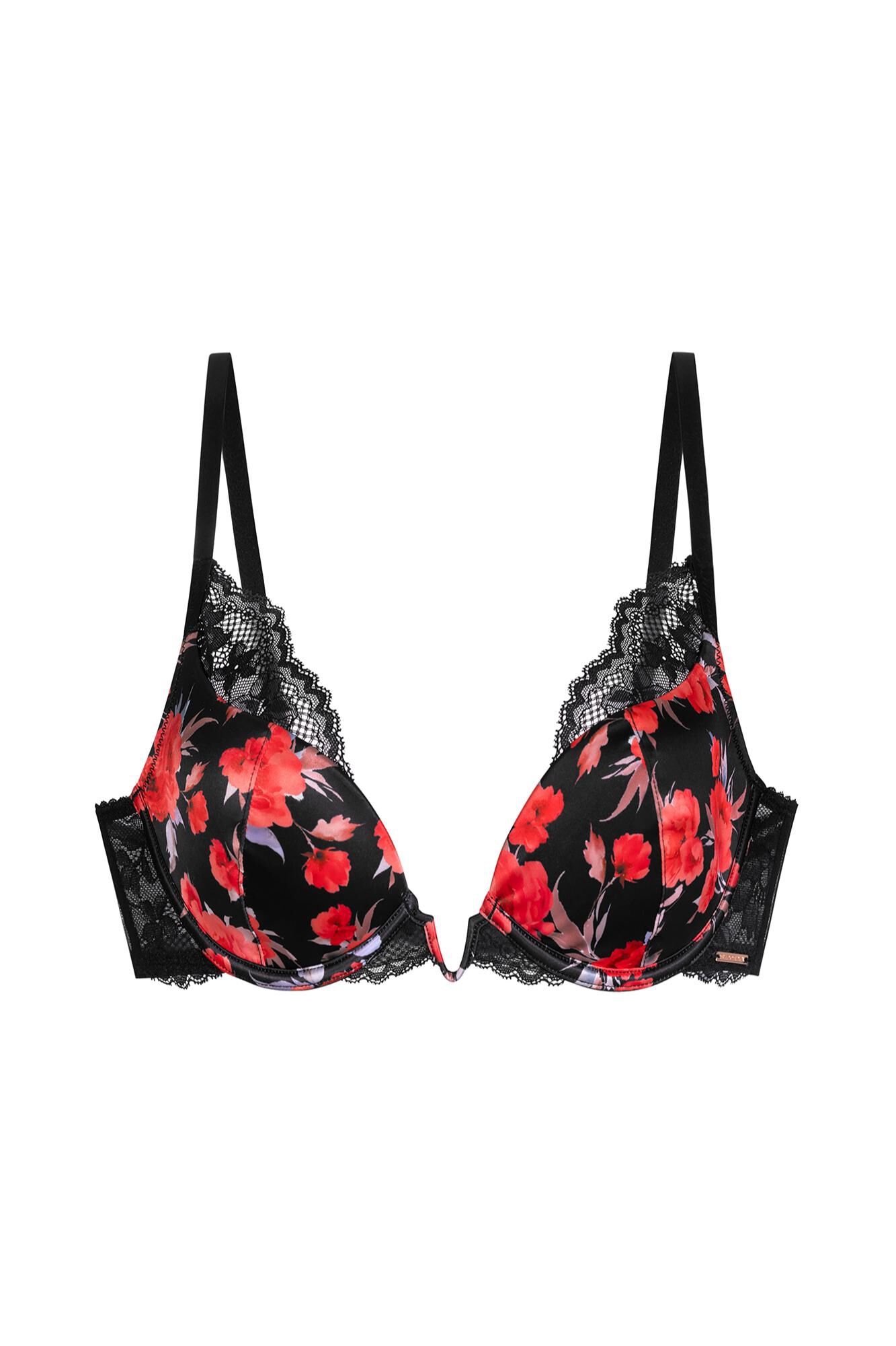 Dorina Sujetador Plunge floral con relleno Anahi