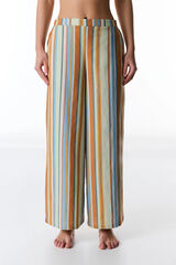 Penti Carrie Linen Beach Pants printed