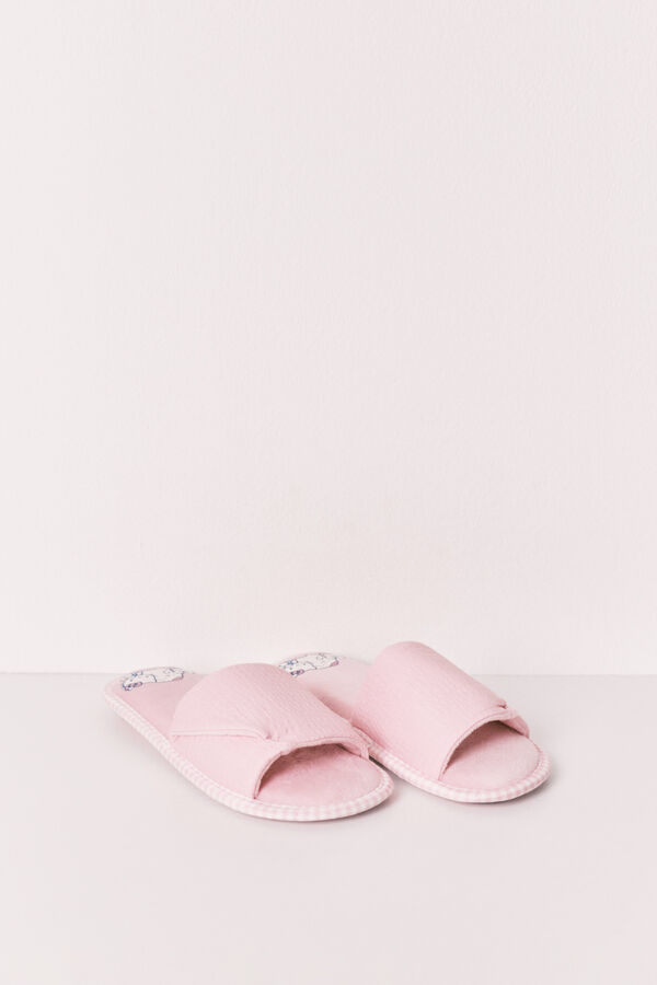 Women'secret Zapatillas casa rosa Hello Kitty rosa