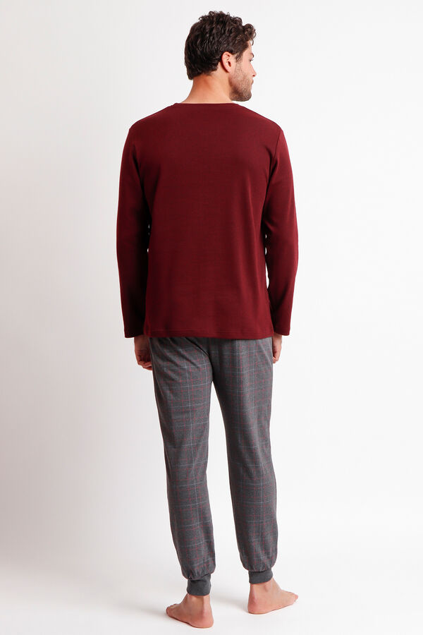 Admas Grumpy Are You Talking To Me Men's Pajamas printed