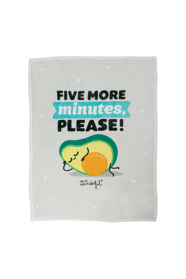 Mr. Wonderful Manta aguacate - Five more minutes, please! verde