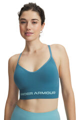 Under Armour Sujetador deportivo t&eacute;cnico azul
