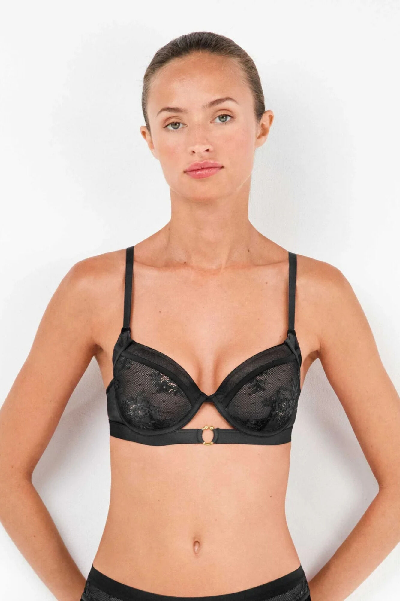 Gisela Sujetador capacidad en tejido de encaje