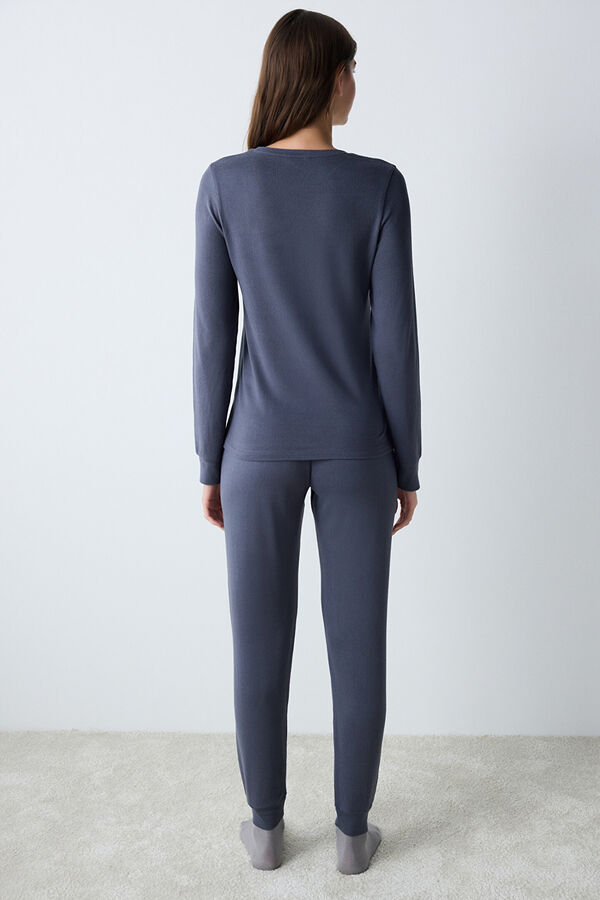 Penti Pantal&oacute;n largo de pijama gris