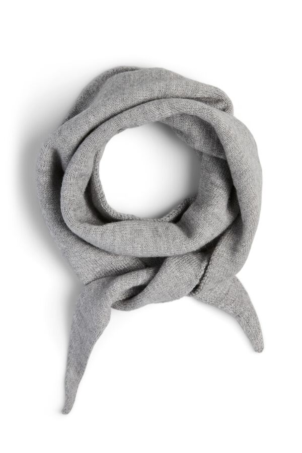 Pieces Checked scarf pink
