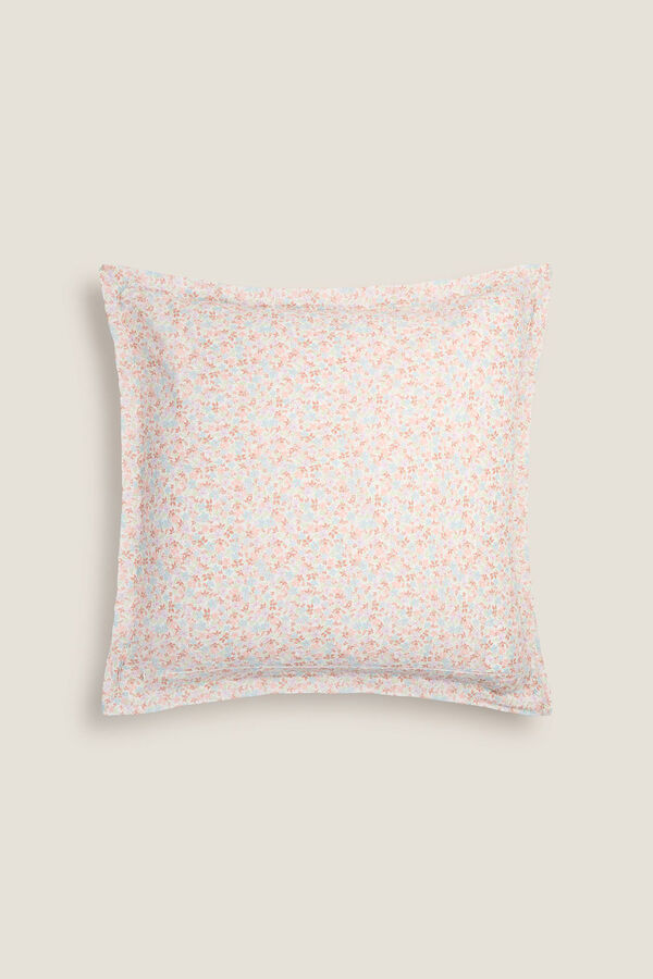 Womensecret Capa travesseiro patchwork reversível rosa