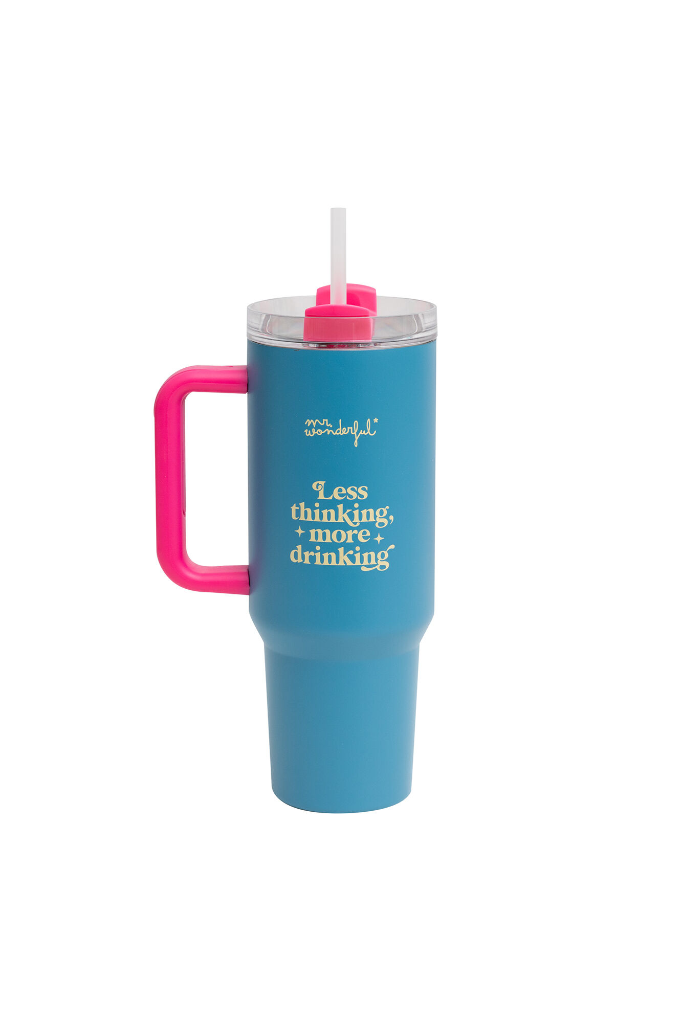 Mr. Wonderful Taza take away t&eacute;rmica - Less thinking, more drinking