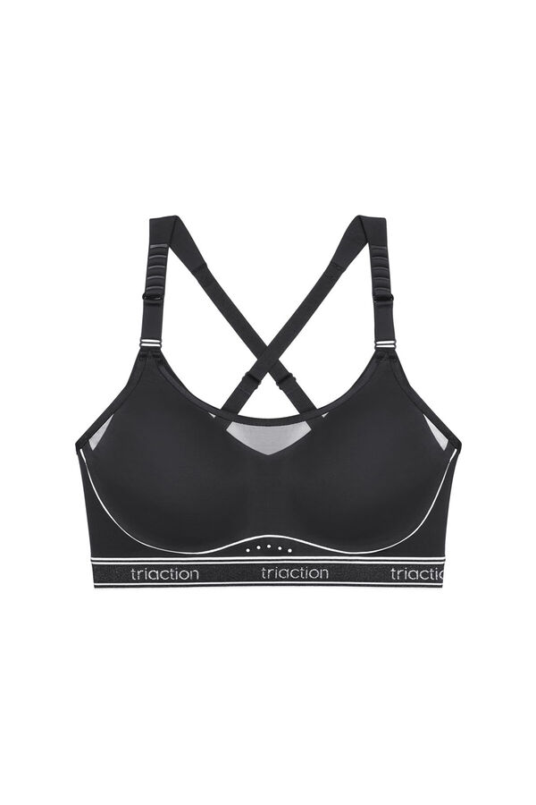 Triumph Sujetador deportivo sujeci&oacute;n ligera negro